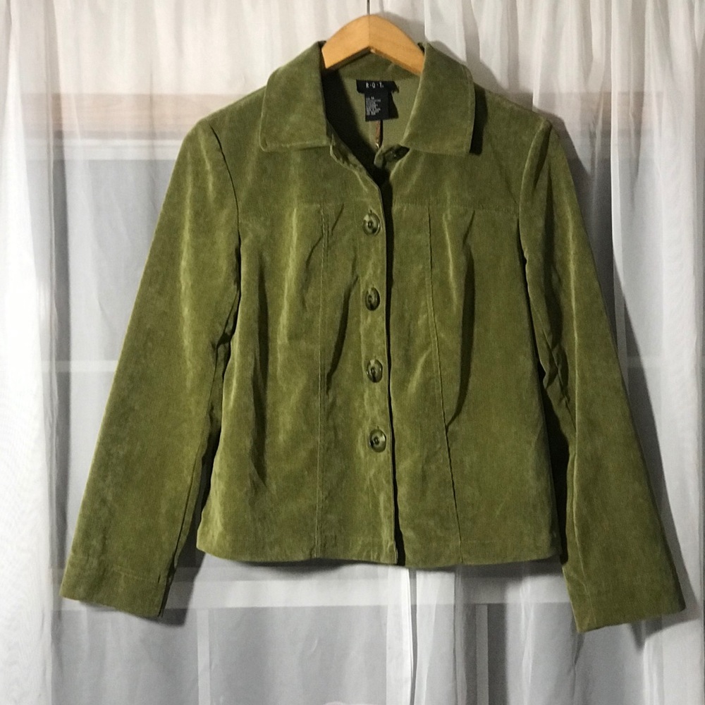 R.Q.T Women’s Medium Green Blazer